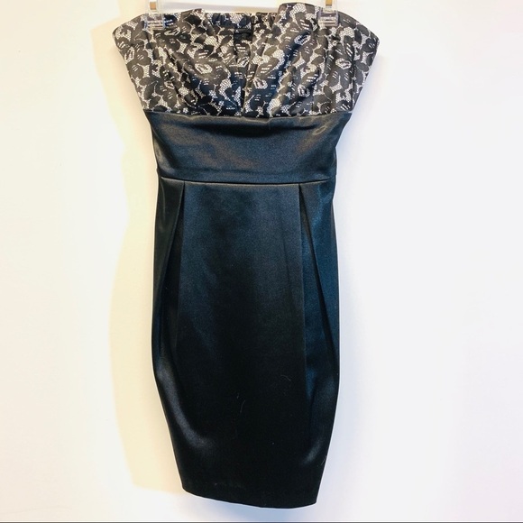 Tweeze Me Wedding Guest  Strapless Short Dress - Picture 1 of 6